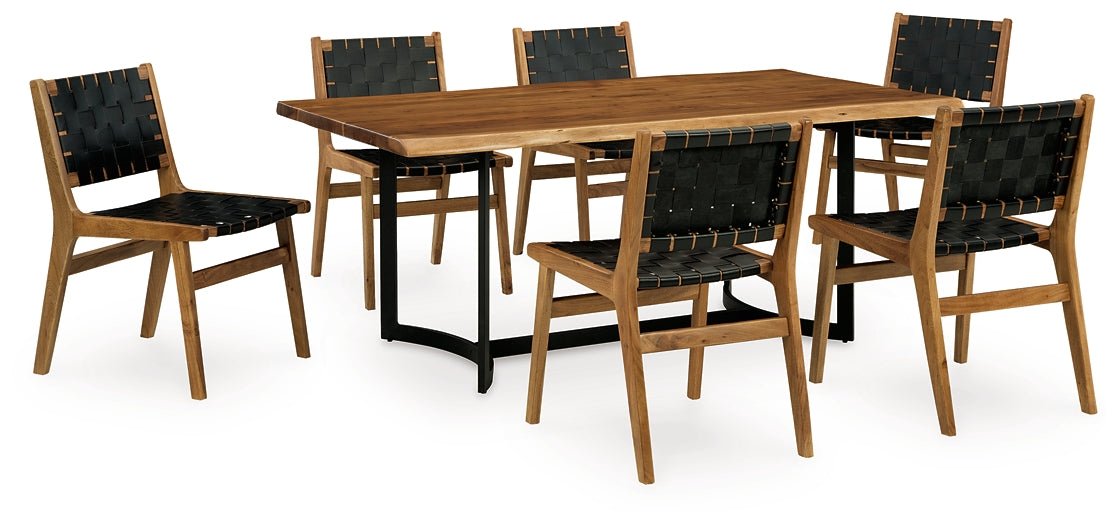 Fortmaine Dining Table and 6 Chairs - Image 3