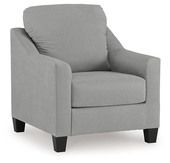 Adlai Chair and Ottoman - Image 4