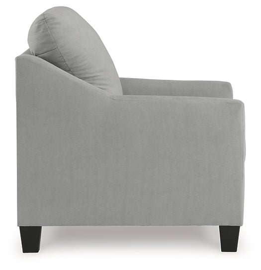 Adlai Chair and Ottoman - Image 6