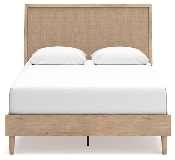 Cielden Queen Panel Bed with Mirrored Dresser - Image 7