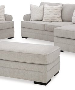 Eastonbridge Sofa Chaise, Chair, and Ottoman