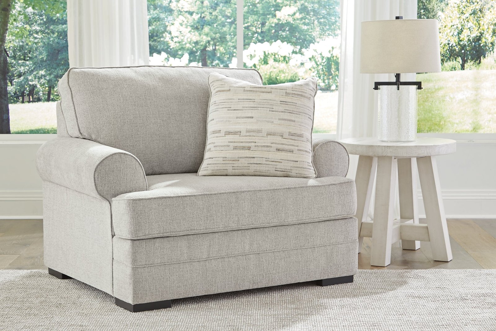 Eastonbridge Chair and Ottoman - Image 9