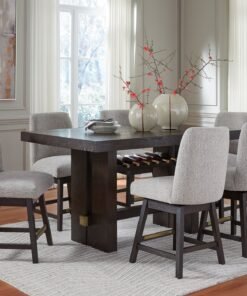 Alternative view of Burkhaus Counter Height Dining Table and 6 Barstools