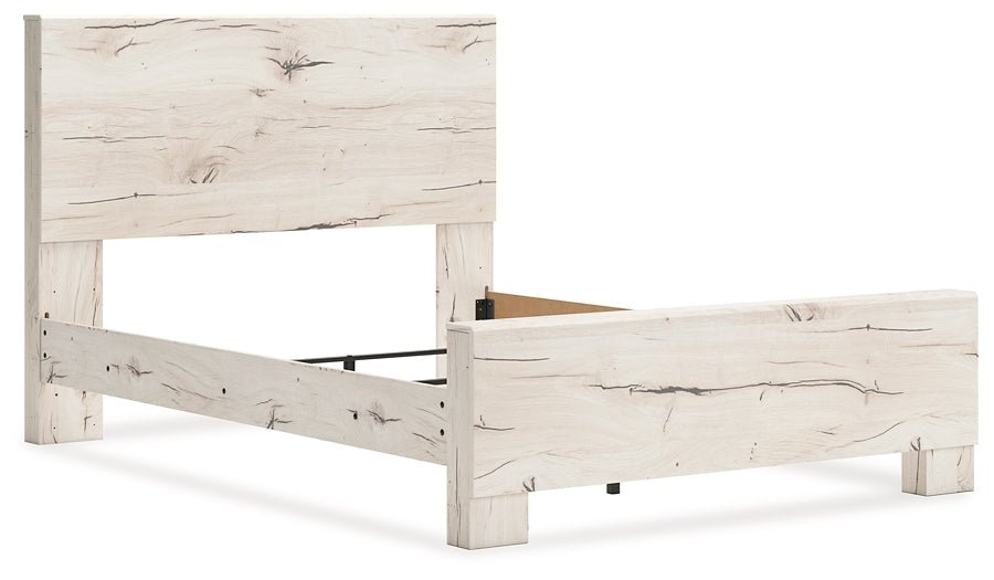 Lawroy Queen Panel Bed with Mirrored Dresser - Image 9