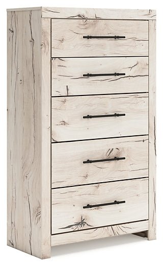 Lawroy Queen Panel Storage Bed with Mirrored Dresser, Chest and Nightstand - Image 8