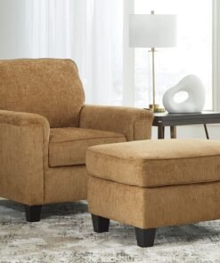 Alternative view of Erinslane Chair and Ottoman