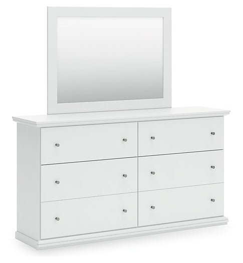 Bostwick Shoals Twin Panel Bed with Mirrored Dresser, Chest and Nightstand - Image 9