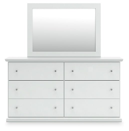 Bostwick Shoals Twin Panel Bed with Mirrored Dresser, Chest and Nightstand - Image 7