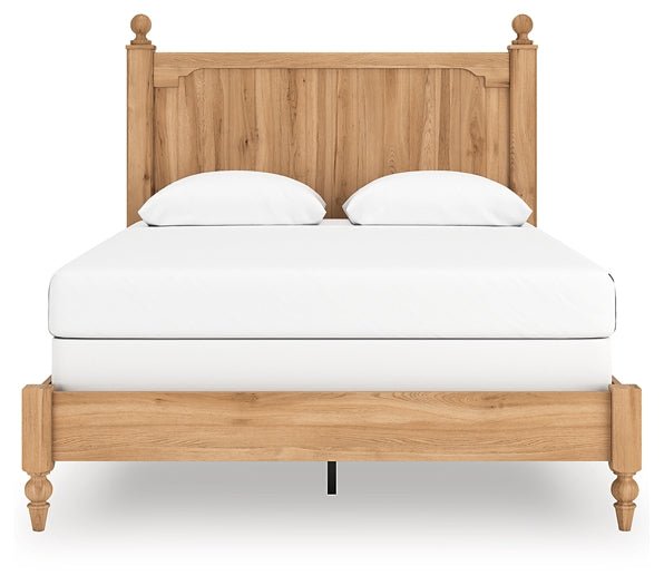 Aleaport Queen Panel Bed with Mirrored Dresser - Image 7