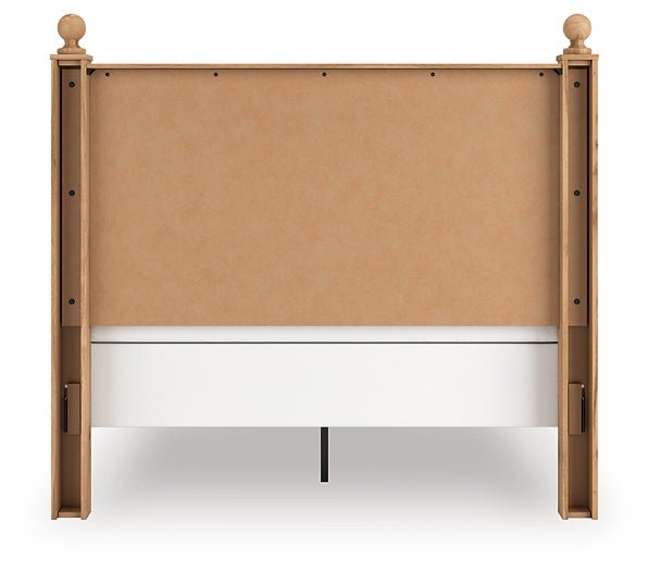 Aleaport Queen Panel Bed with Mirrored Dresser - Image 10