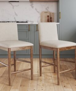 Alternative view of Isanti Upholstered Barstool (2/CN)