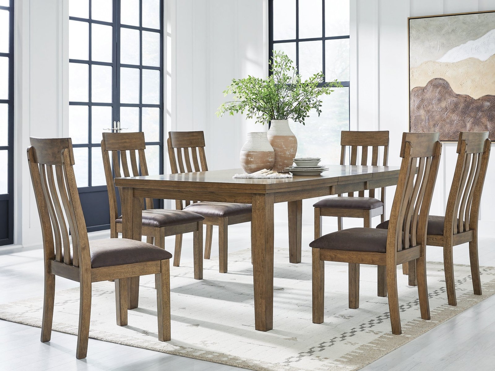Urbinforte Dining Table and 6 Chairs - Image 2