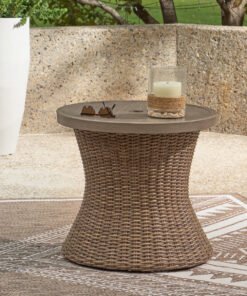 Ashley Express - Laguna Heights Round End Table w/UMB OPT