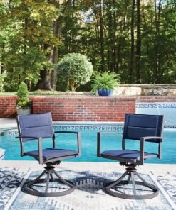 Rocky Creek Sling Swivel Chair (2/CN)