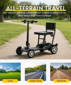 Alternative view of Alton Culver Lynx Mobility Scooter All-Terrain Foldable 15 Mile Range 5 MPH 36V 300W New