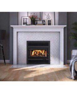 Alternative view of Ventis HE250R Wood Burning Fireplace with Blower 176 CFM 80,000 BTU 2,200 Sq. Ft New