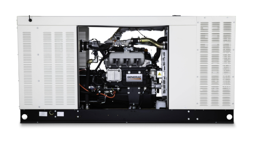 Generac Protector RG08045GNAC 80kW Liquid Cooled 3 Phase 120/208V Standby Generator SCAQMD Compliant New - Image 3