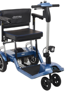 Alternative view of Journey So Lite Folding Power Scooter 24V 10Ah 5 MPH 8 Mile Range 08474 New