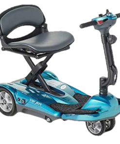 EV Rider Transport AF+ Automatic Folding Scooter Blue Open Box