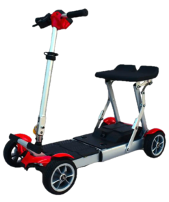 EV Rider Gypsy Q2 Folding Scooter 46 pounds Red New (Open Box)