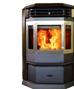 ComfortBilt HP22-SS 2,800 sq. ft. EPA Certified Auto Ignition Pellet Stove 55lb Hopper Brown New