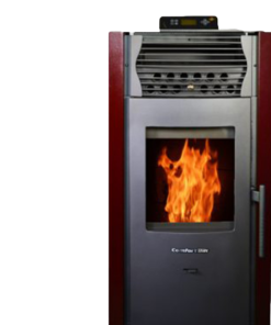 ComfortBilt HP50 2,200 sq. ft. Pellet Stove Auto Ignition 47 lb Hopper Burgundy New