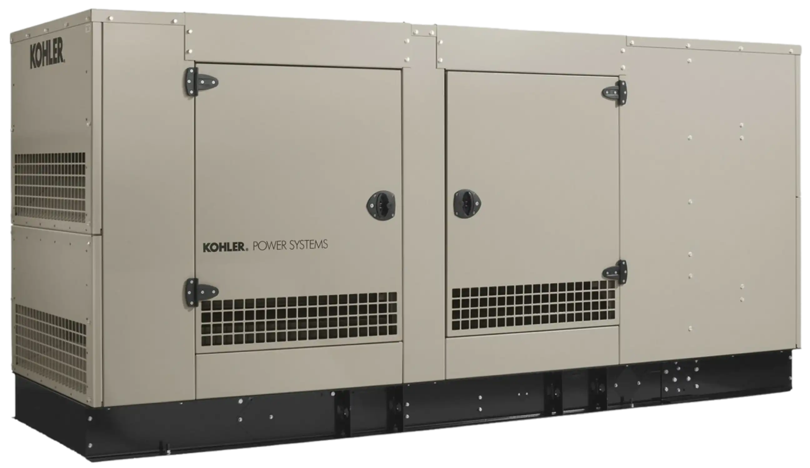Kohler KG125R-QS1 125KW 120/240V Single Phase Standby Generator Aluminum New
