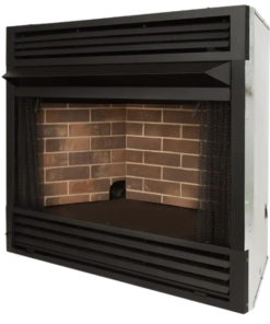 Alternative view of Pleasant Hearth Universal Circulating Zero Clearance 32 in. Ventless Dual Fuel Fireplace Insert New