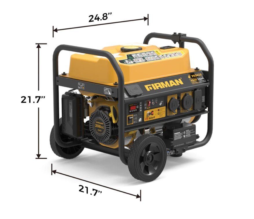 Firman P03628 Generator 3650W/4500W 30 Amp Remote Start Gas With CO Alert New - Image 11