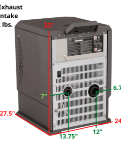 Alternative view of ComfortBilt HP61 3,000 sq. ft. EPA Certified Pellet Stove with Auto Ignition 51lb Hopper Capacity New
