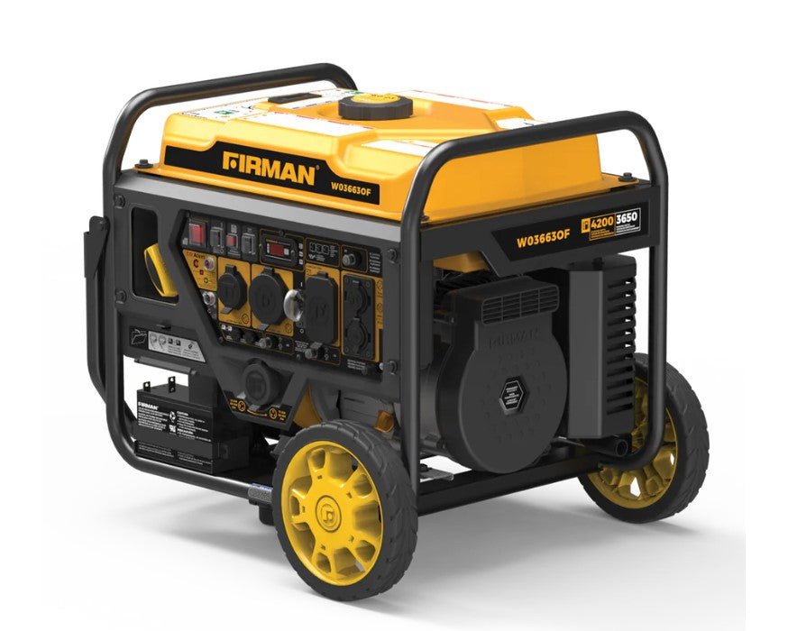 Firman W03663OF Generator 3650W/4200W 50 Amp Electric Start With CO Alert New - Image 11