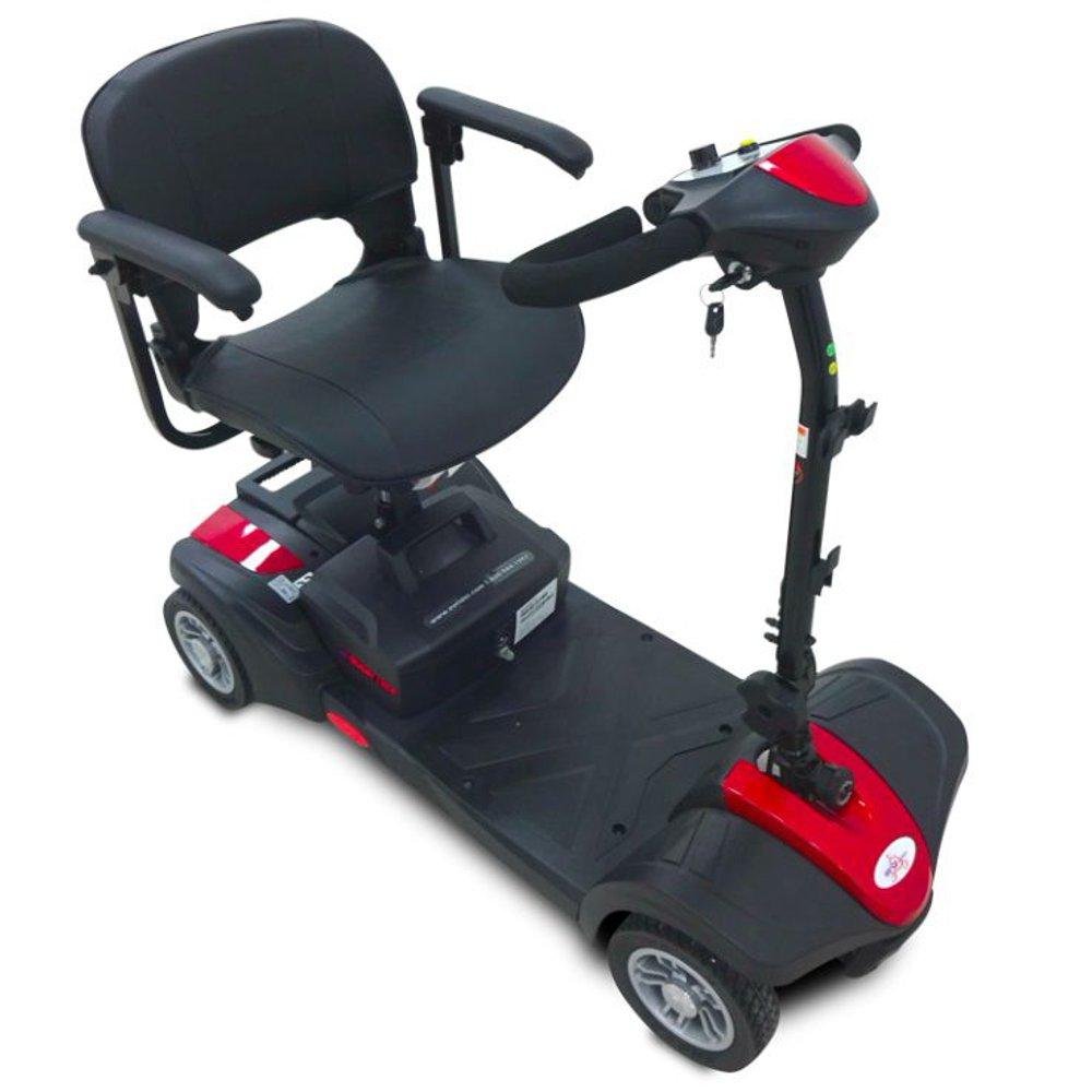 EV Rider Minirider Lite 4 Wheel Mobility Scooter 12Ah SLA Red Open Box - Image 2