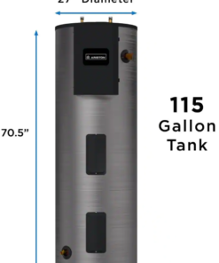 Alternative view of Ariston ARIEC115D3W180 115 Gallon 18,000 Watt Electric Water Heater New
