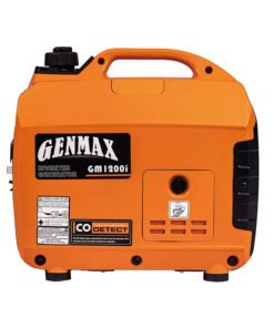 Alternative view of GENMAX GM1200i 20 Amp 1000W/1200W Recoil Start Gas Inverter Generator Parallel Ready New