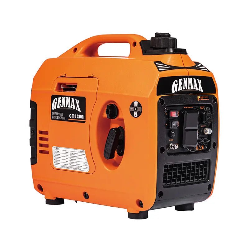 GENMAX GM1200i 20 Amp 1000W/1200W Recoil Start Gas Inverter Generator Parallel Ready New - Image 7