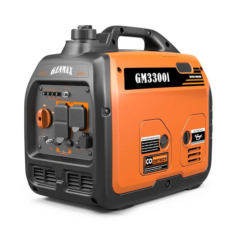 GENMAX GM3300i 30 Amp 3000W/3300W Recoil Start Gas Inverter Generator Parallel Ready New - Image 3