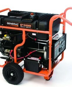 Alternative view of Generac GP15000E 15000W/22500W Gas Generator Electric Start Scratch & Dent