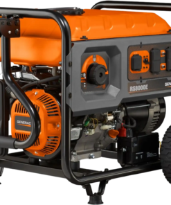 Generac RS8000E 8000W/10000W Portable Generator Electric Start with 25 Foot Cord Gas New