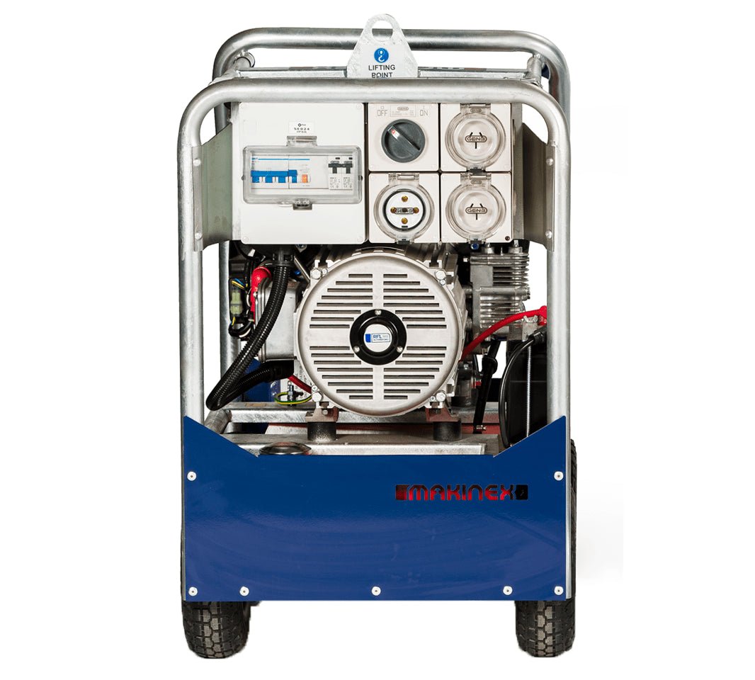 Makinex 12500W/13500W Generator 120V/480V Dual Phase Gas Honda GX690 Engine Electric Start New - Image 2