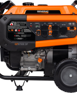 Generac GP6700EDF 6700/8250W Generator Dual Fuel Gas Propane Electric Start COSense 8062 RFB
