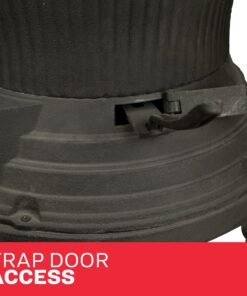 Alternative view of US Stove 1869 Cast Iron 1,500 sq. ft. Coal Stove 40 lb. New