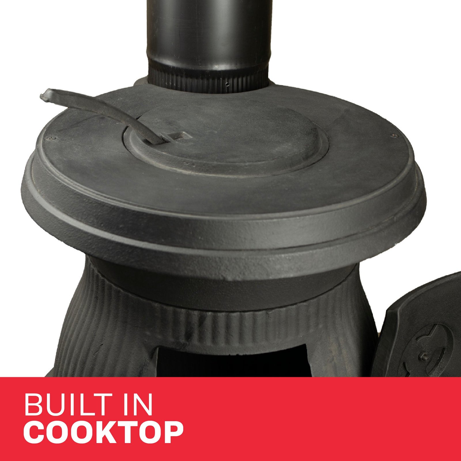 US Stove 1869 Cast Iron 1,500 sq. ft. Coal Stove 40 lb. New - Image 4