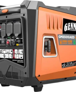 GENMAX GM8500iAED 50A 6500W/8500W Inverter Generator Dual Fuel Gas Propane Low THD Remote Start CO Sensor New