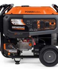 Alternative view of Generac GP7500EDF 7500W/9400W Generator Dual Fuel Gas Propane Electric Start CO Sense 8011 RFB