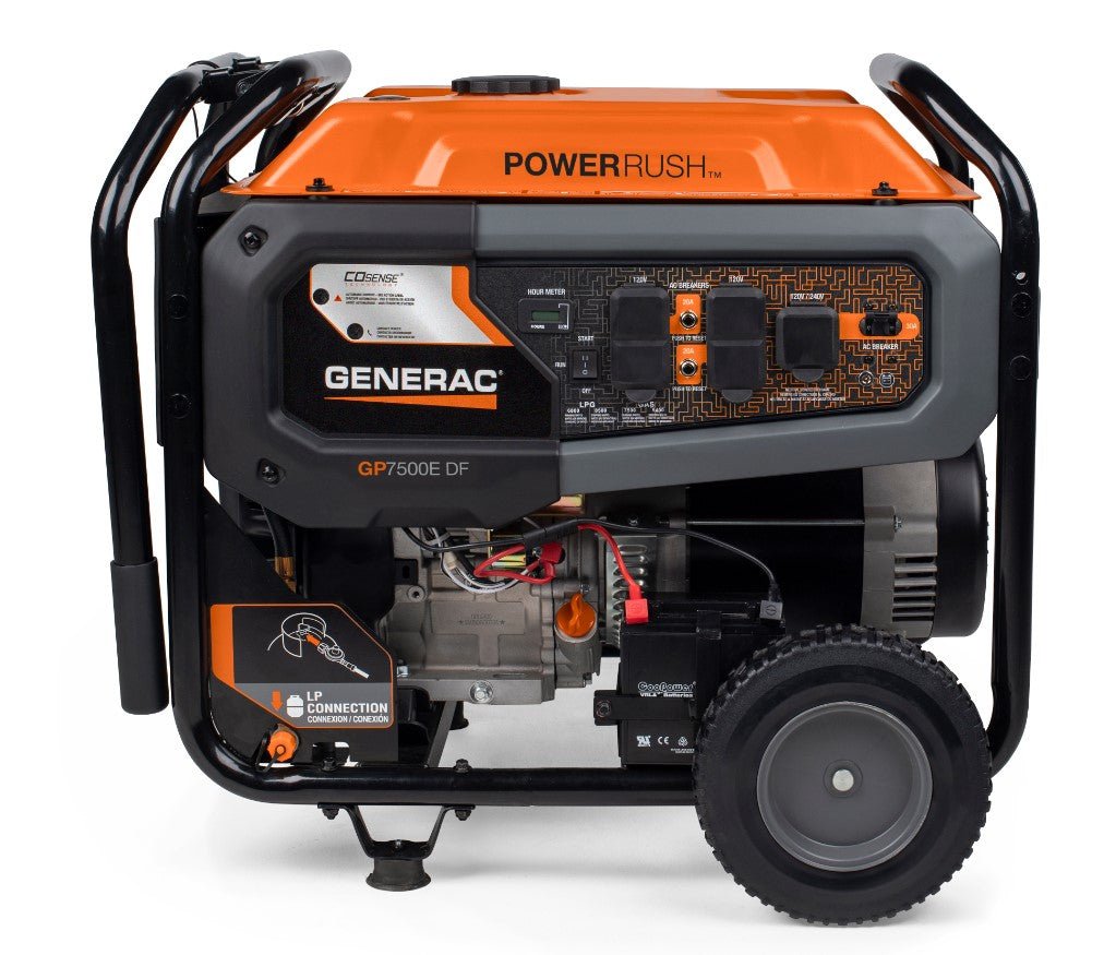 Generac GP7500EDF 7500W/9400W Dual Fuel Generator Electric Start New - Image 2