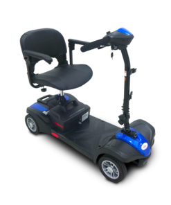 Alternative view of EV Rider Minirider Lite 4 Wheel Mobility Scooter 12Ah SLA Blue Open Box