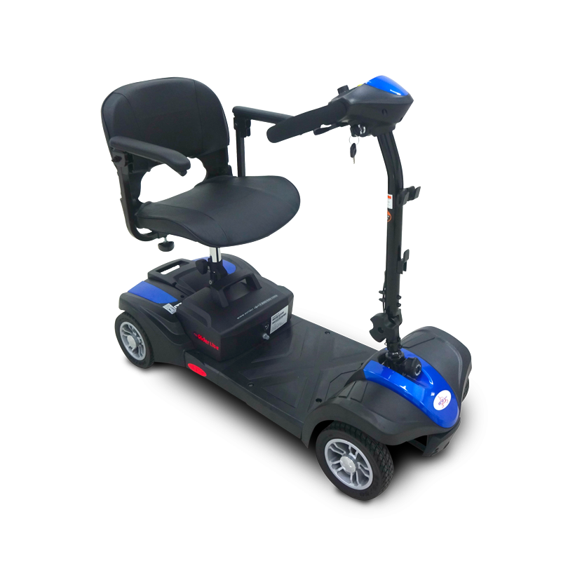 EV Rider Minirider Lite 4 Wheel Mobility Scooter 12Ah SLA Blue Open Box - Image 2