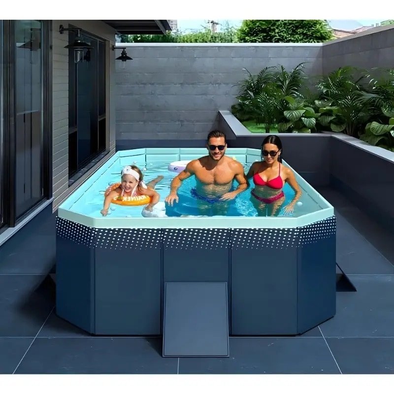 2.1Meters Blue PVC Inflatable Pool