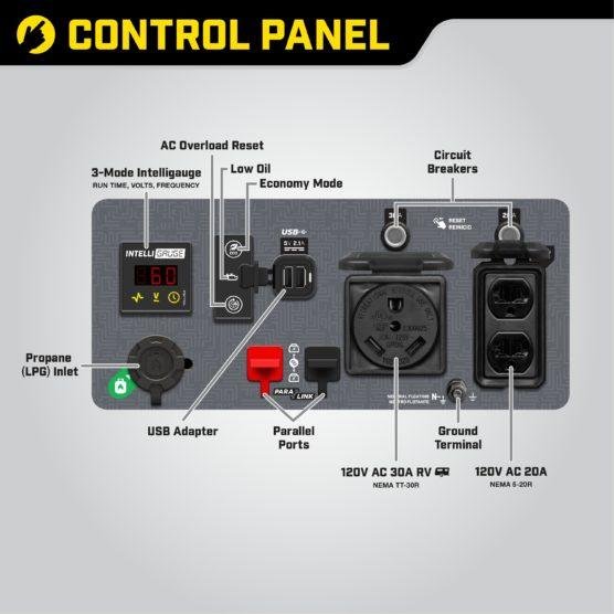 Champion 200977 3500W/4250W Generator Dual Fuel Inverter Open Frame New - Image 5
