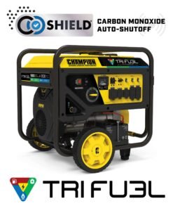 Alternative view of Champion 201161 12000W/15000W Generator Tri-Fuel Electric Start CO Shield Gas Propane Natural Gas New